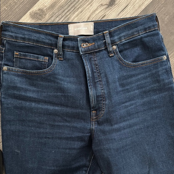 Everlane Blue High Waisted Ankle Jeans Modern Fit Size 30 - Picture 5 of 8